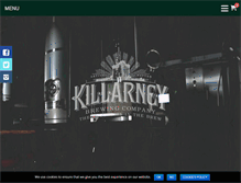 Tablet Screenshot of killarneybrewing.com